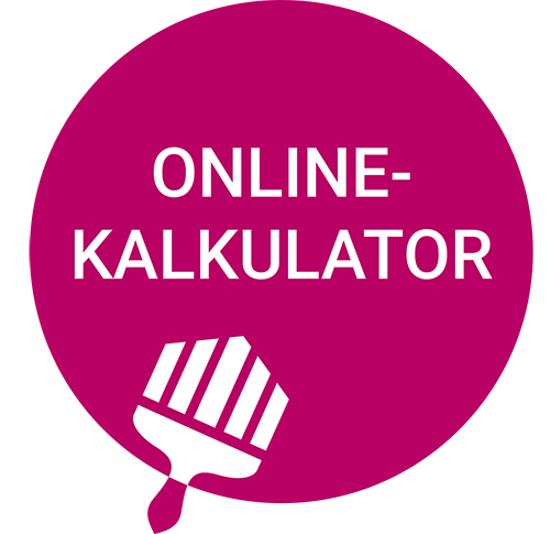 Online Kalkulator easyMaler - Malerarbeiten zum Quadratmeter-Festpreis kalkulieren und beauftragen