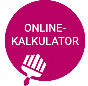 Online Kalkulator easyMaler - Malerarbeiten zum Quadratmeter-Festpreis kalkulieren und beauftragen